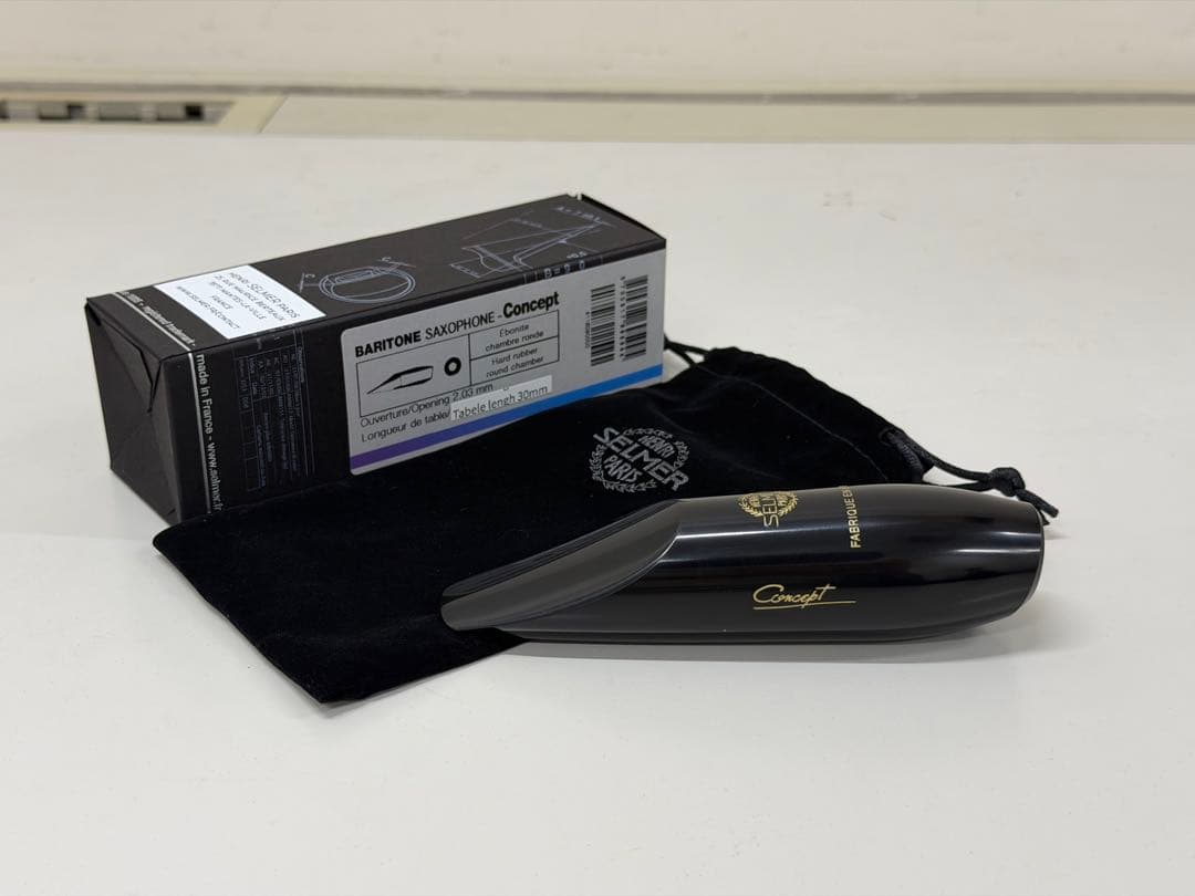 【新品未使用】SelmerセルマーConcept バリトンサックス用マウスピース