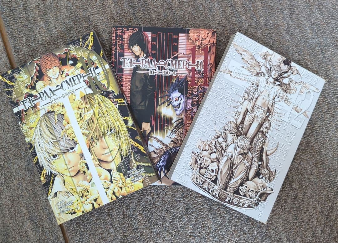 デスノート 12巻セット ロシア語版　Тетрадь смерти　манга