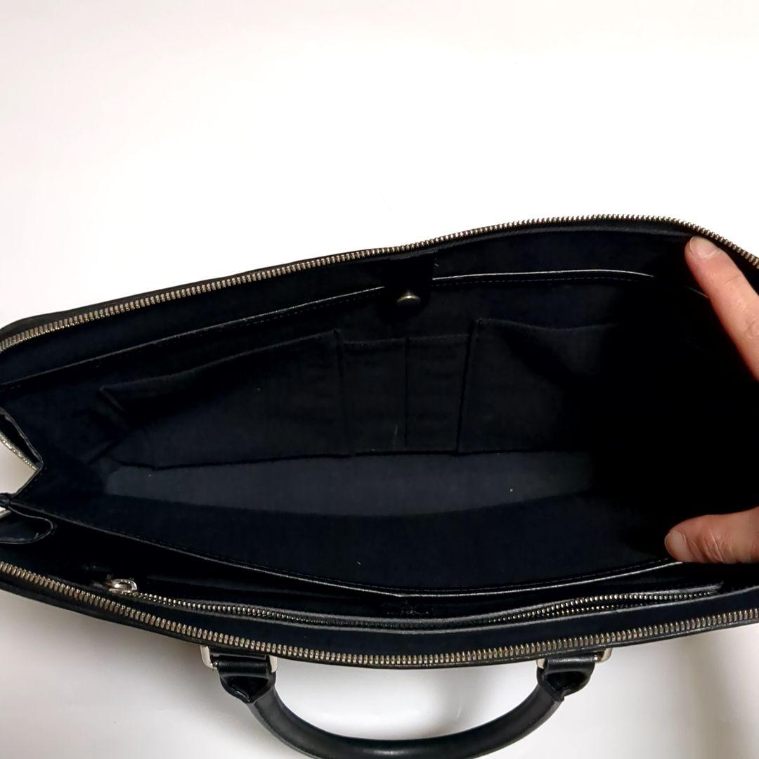 ✨PORTER✨CREDO ビジネスバッグ ブラック ロゴ レザー