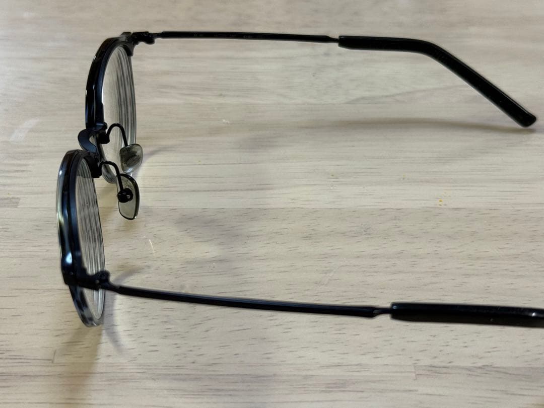 フォーナインズ 999.9 M-80 ミックスフレーム メガネ グリーンササ