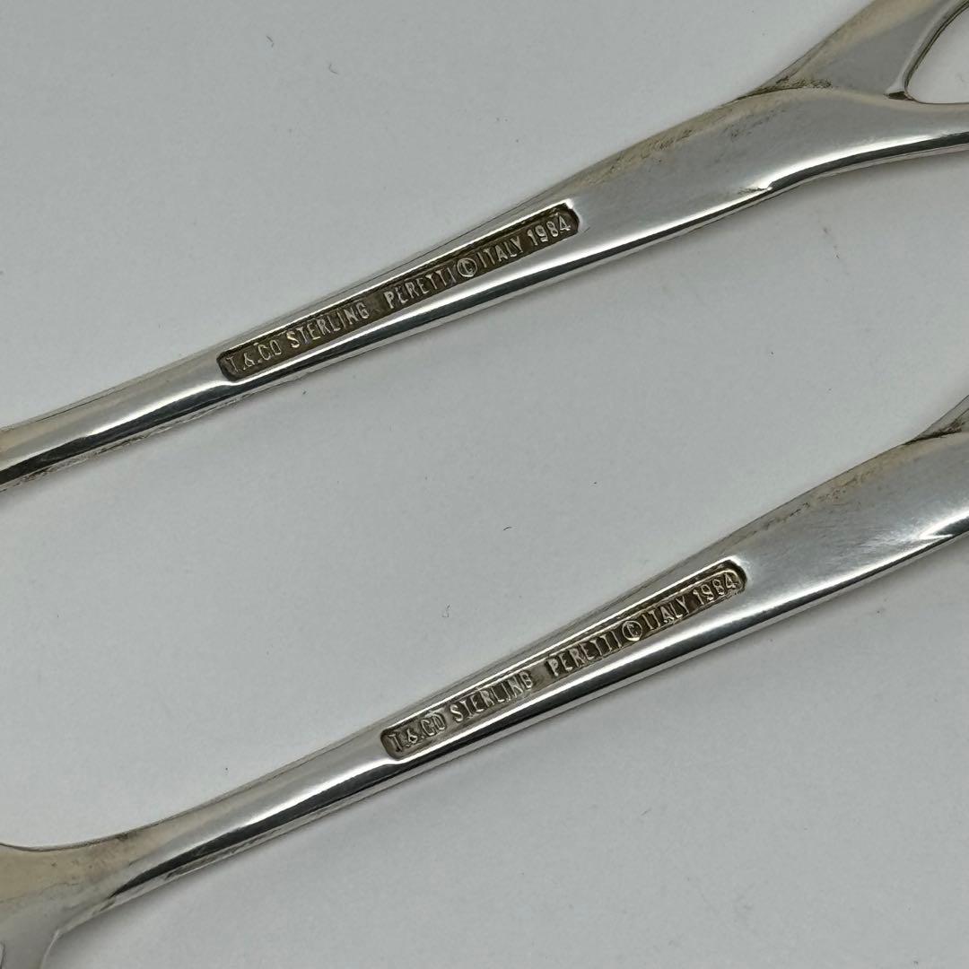 【希少】TIFFANY ティファニー 銀製 デミタス スプーン 4本 セット