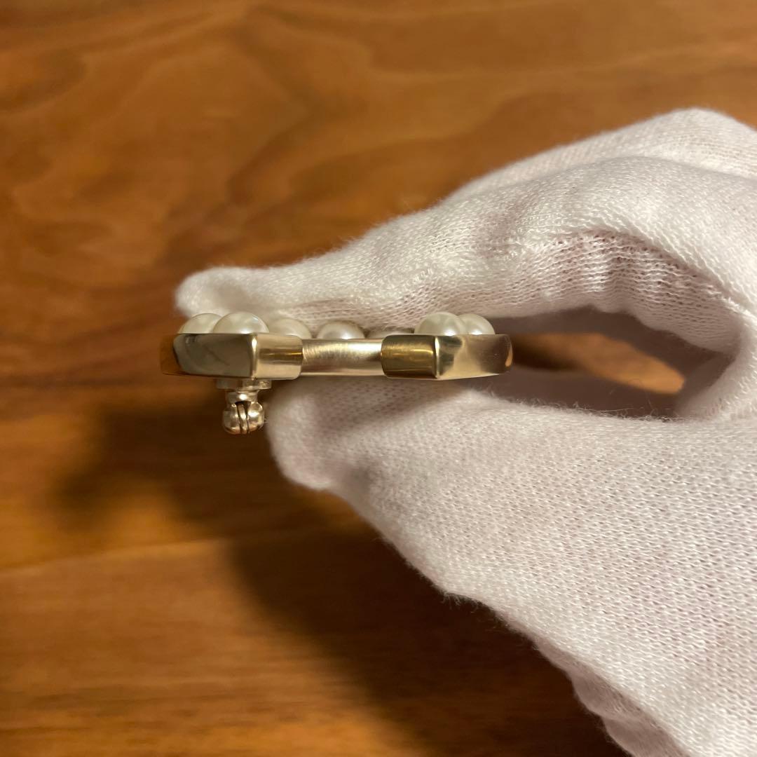 シャネル　パールブローチ