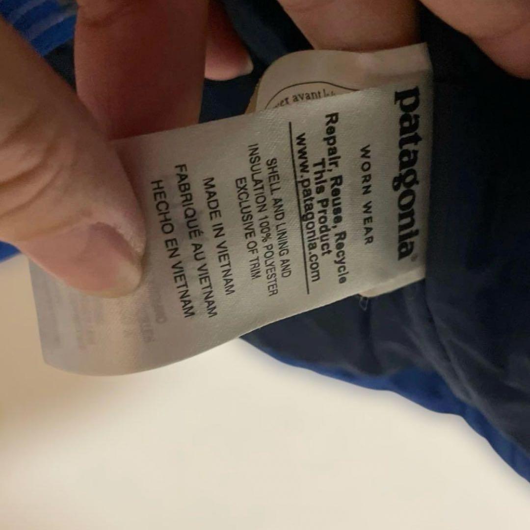 【美品　撥水加工済】　パタゴニア　ボーイズ　M スキー　スノーボード　ウェア