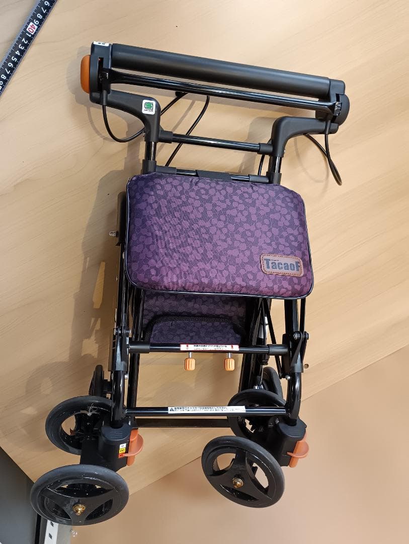 幸和製作所　Tacaof　シルバーカー　RUS04　テイコブ　花柄　手押し　介護