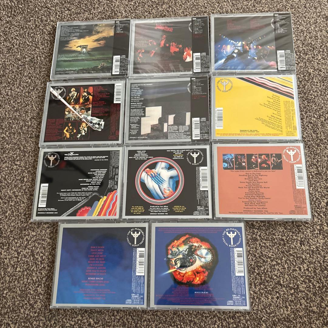 ジューダス・プリースト CD セット　Judaspriest メタル　一部未開封