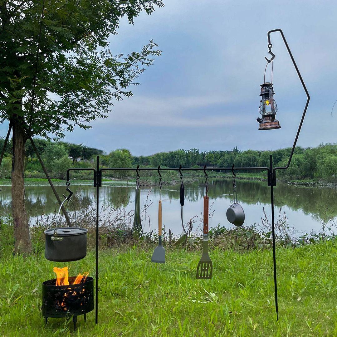 ランタンスタンド ランタンハンガー アイアン　ランタンポール アイアンハンガー