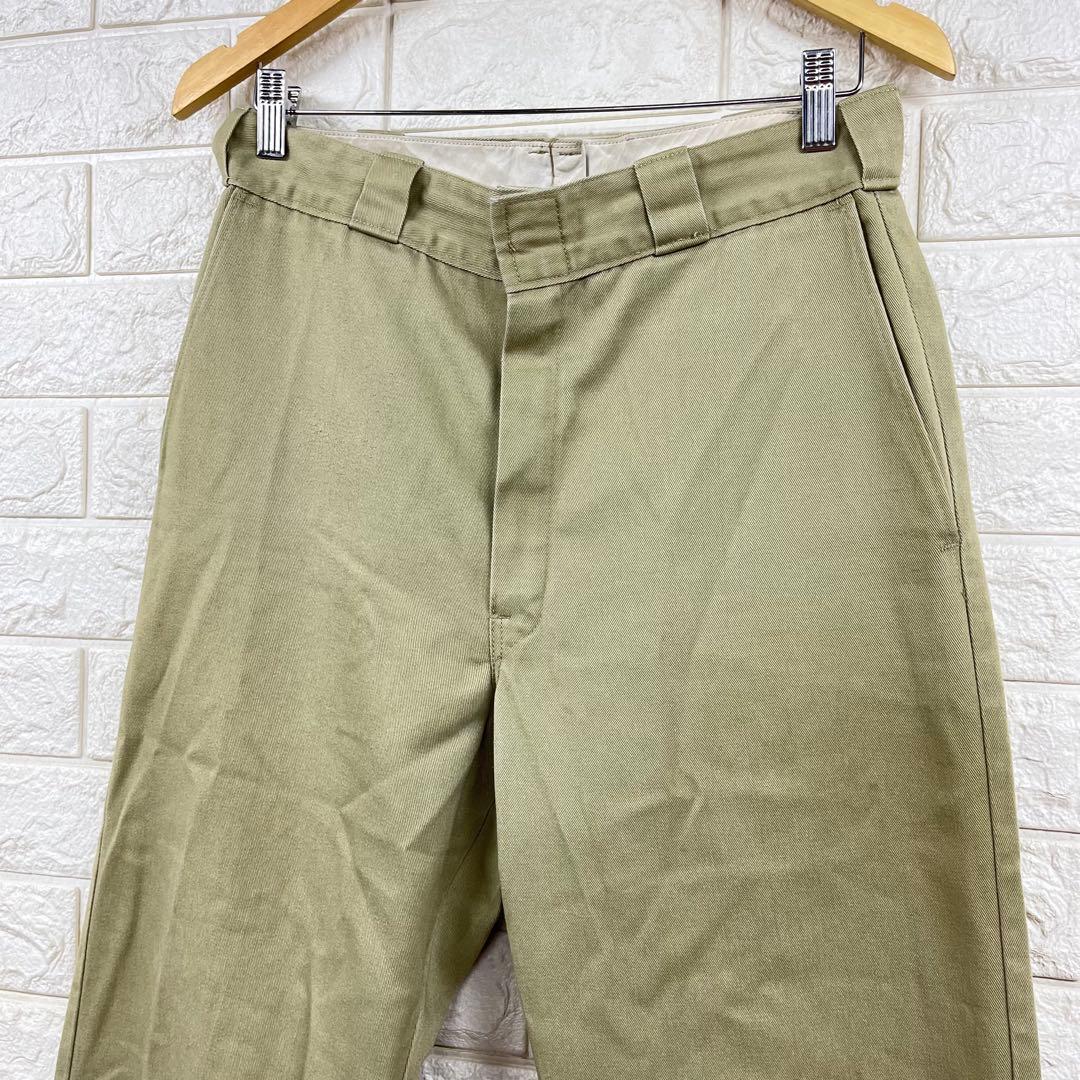 90s dickies 874 ワークパンツ　チノパンUSA製　31×28程度