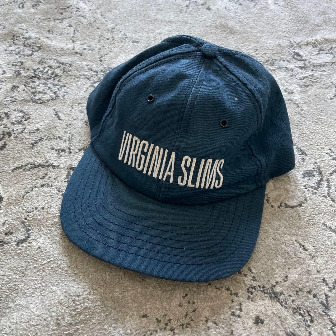 VIRGINIA SLIMS ベースボールキャップ ネイビー