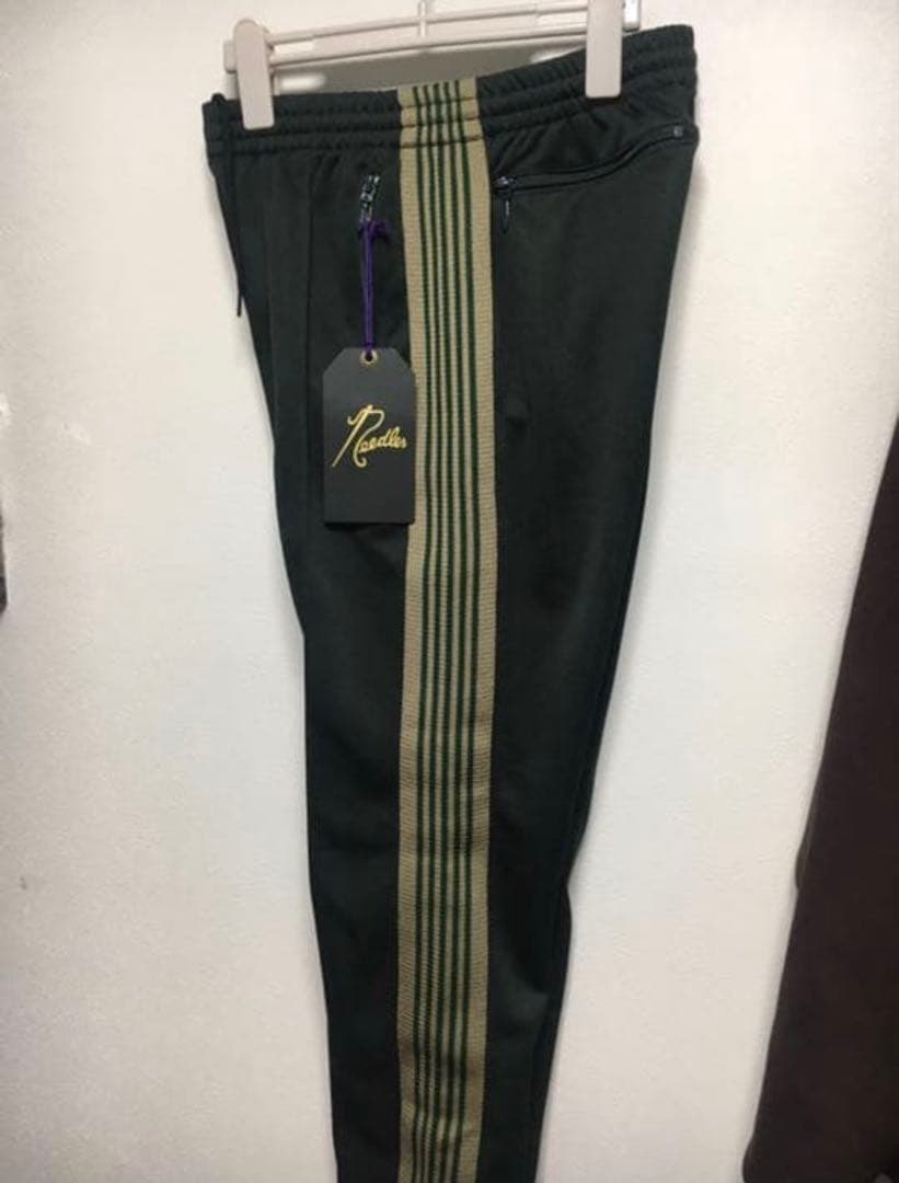 needles 21aw トラックパンツ　ナロータイプ　DK.GREEN