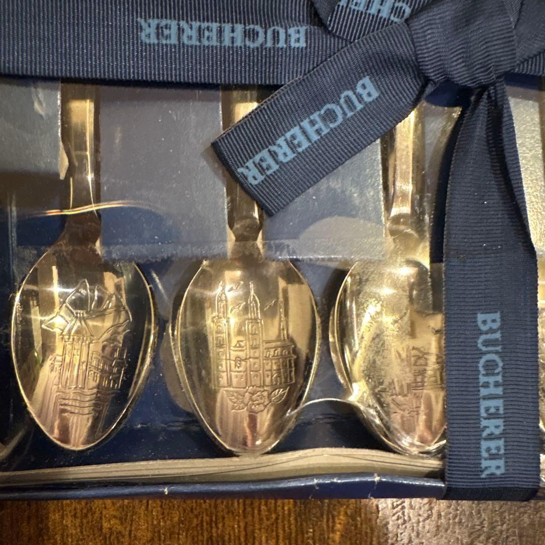 未使用 非売品 ROLEX BUCHERER カトラリースプーンセット 希少