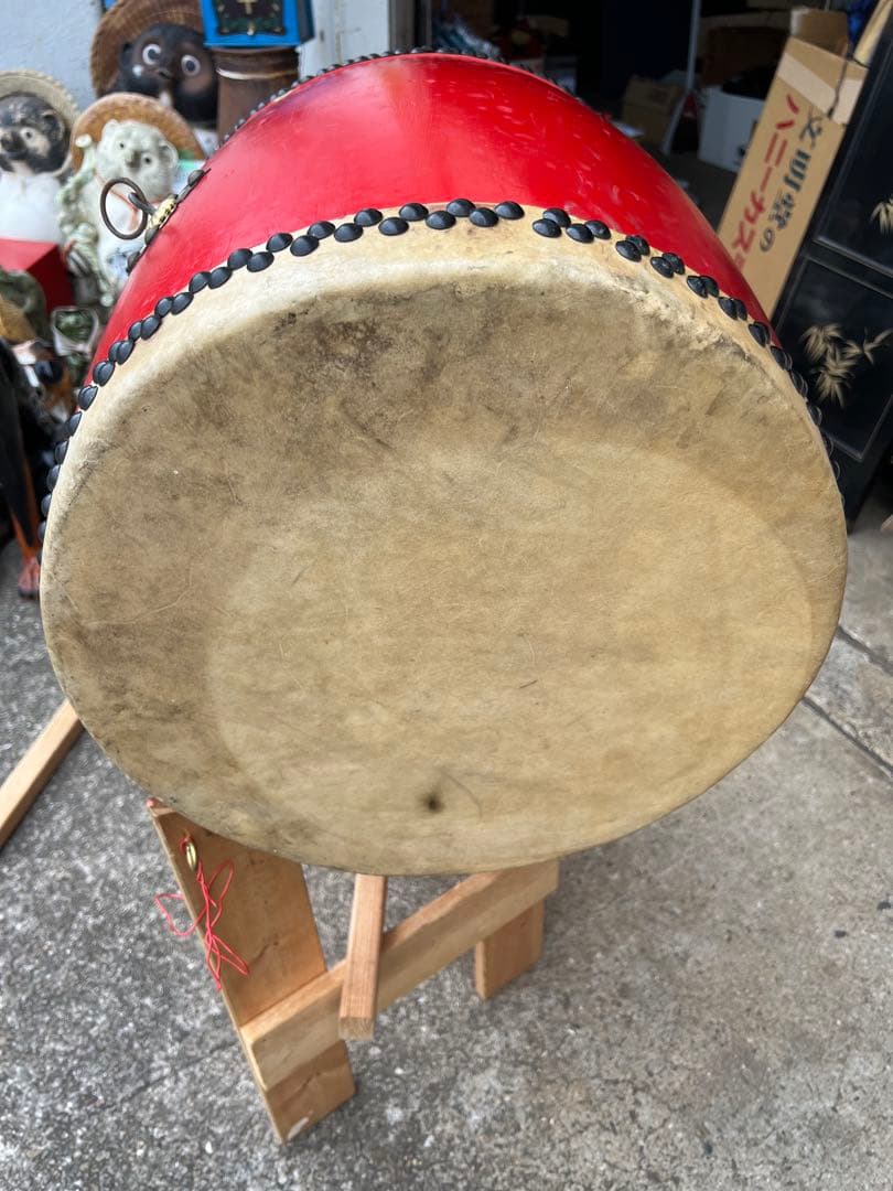 太鼓　台座つき　和太鼓 和太鼓 打楽器 和楽器　④