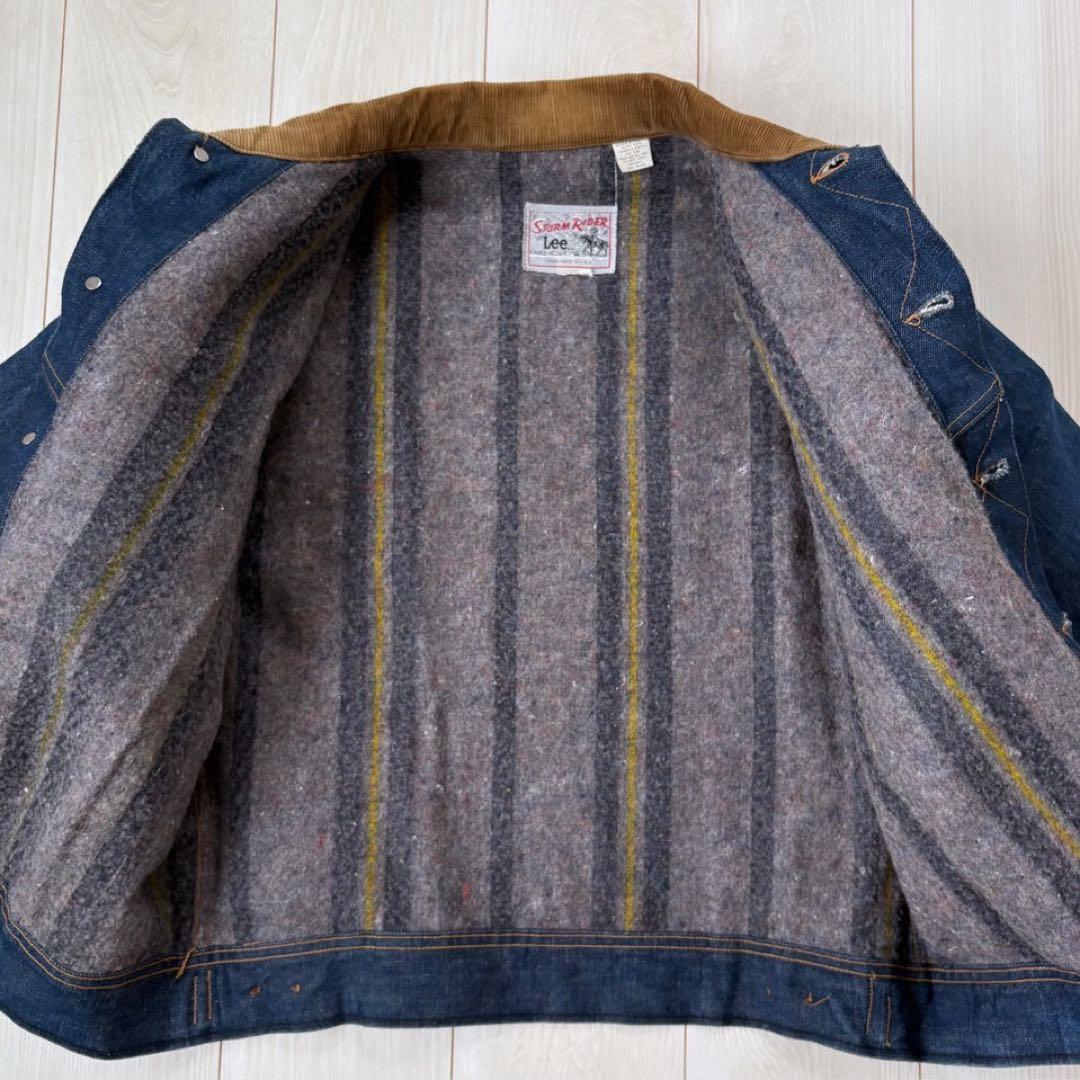 m*9様 【濃紺極上】70s Lee STORM RIDER バキバキ42ゴール