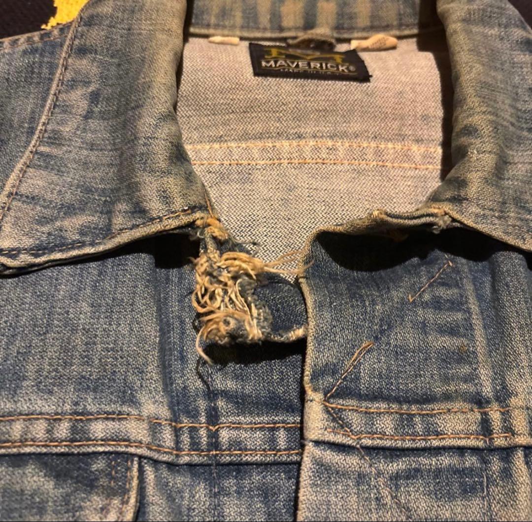 Great fade！ 70s Maverick マーベリック Gジャン