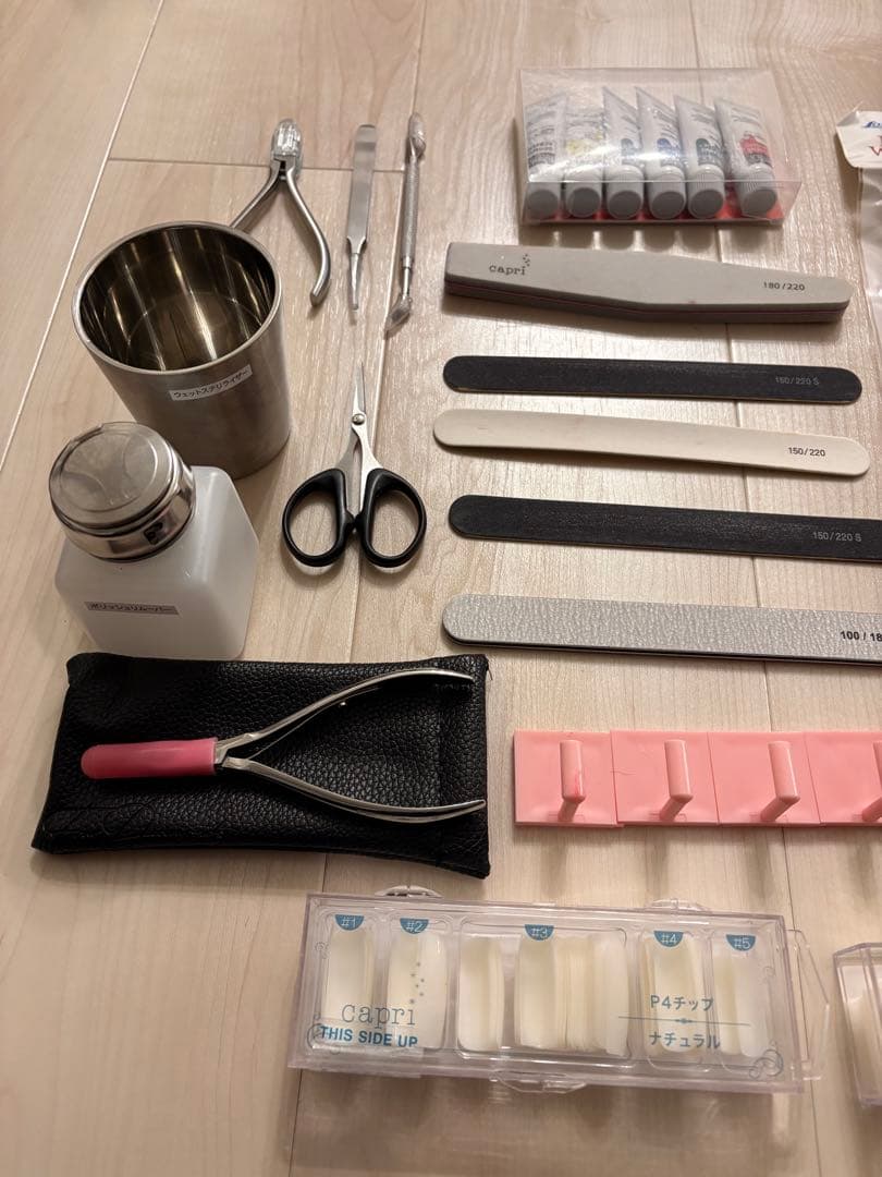 ネイル検定3級対応　美容学生教材　ネイルフルセット