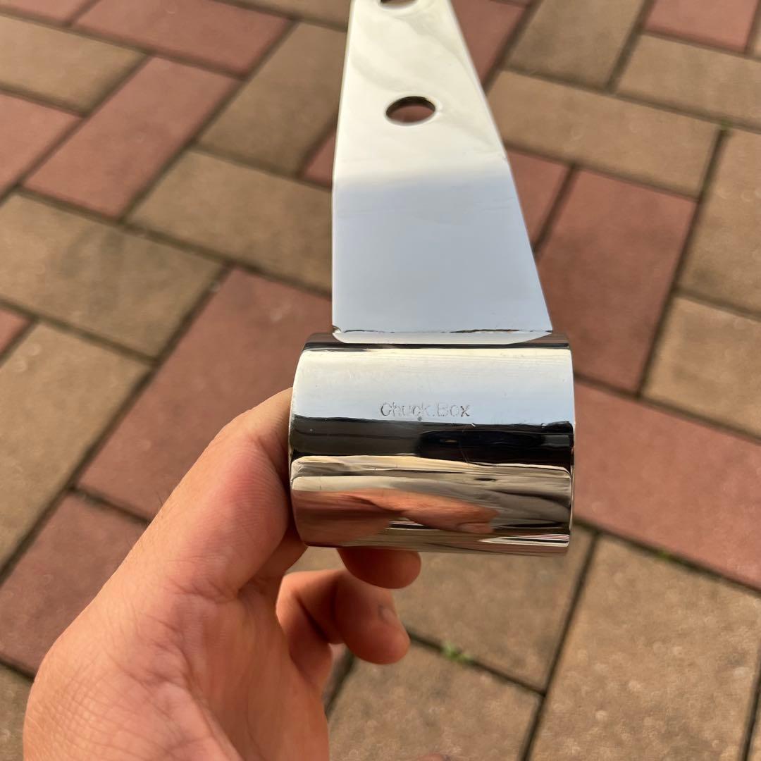 SR400 チャックボックス ヘッドライトステー