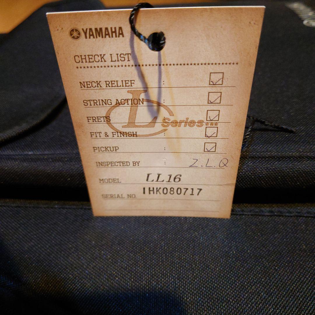 【2/8(日)まで限定値下げ】YAMAHA LL16 ARE BSアコギギター