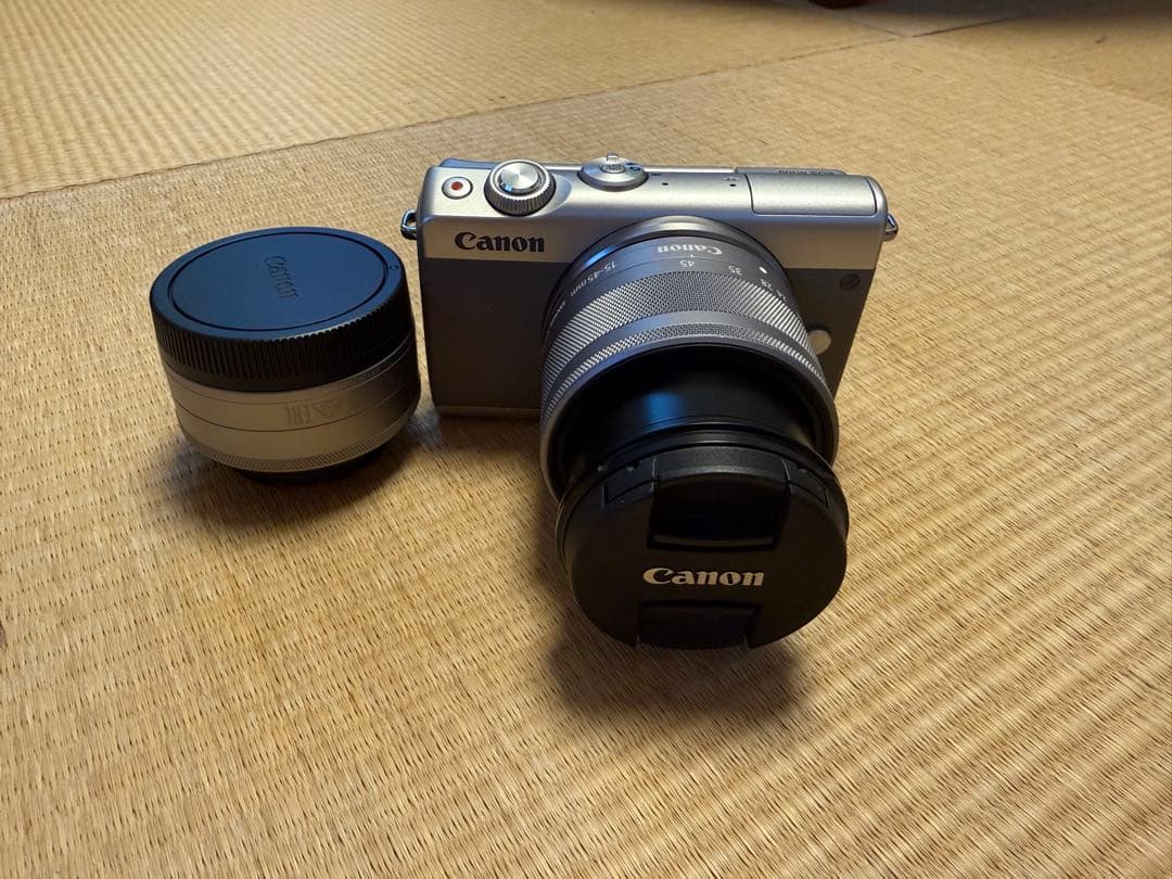 Canon EOS M100 + EF-M 15-45mm + 22mmセット