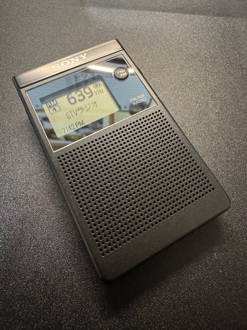 sony シンセサイザーラジオ　SRF-R356
