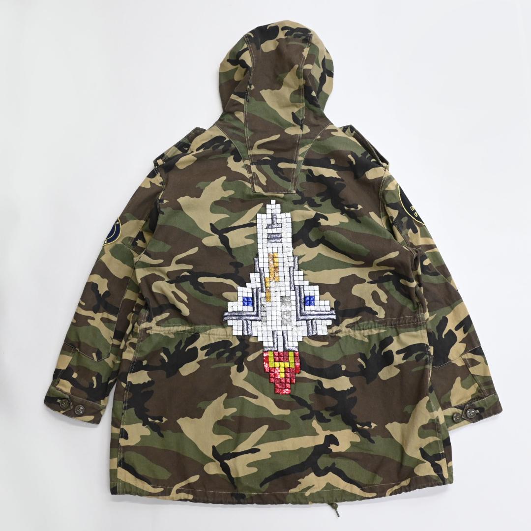 SAINT LAURENT PARIS ミリタリーコート 40537*