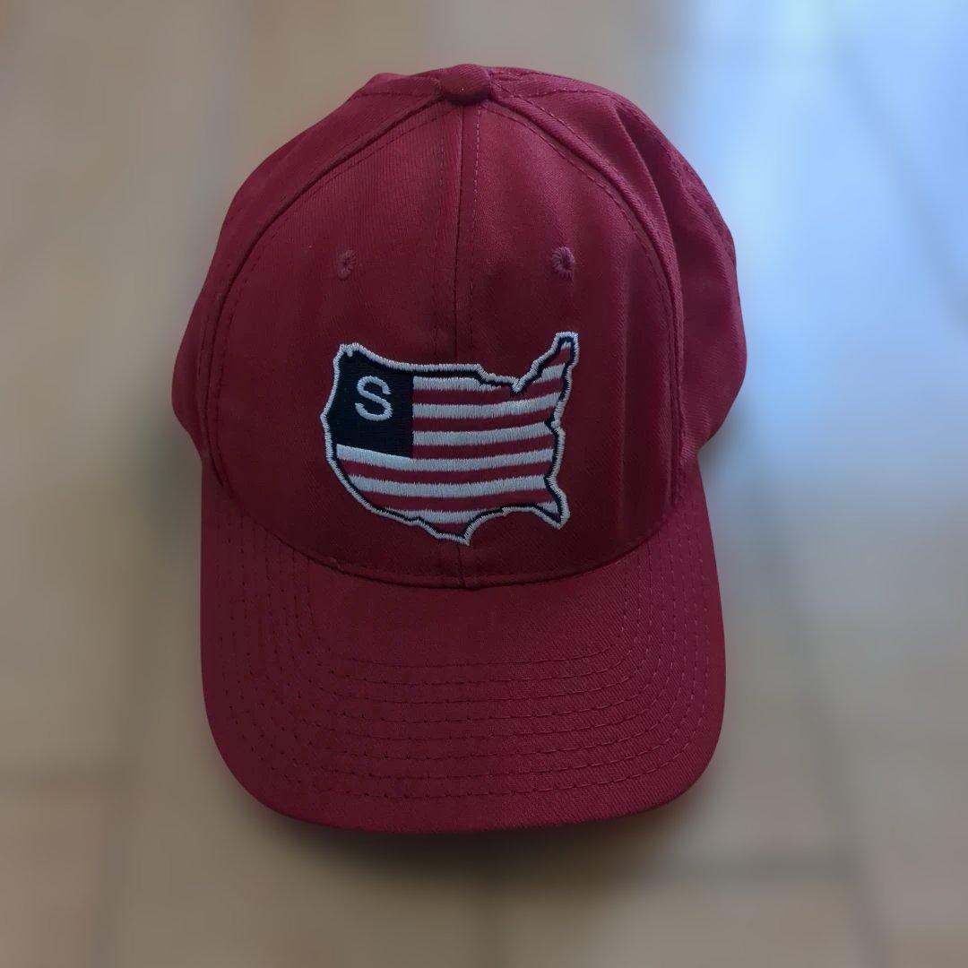 オールドステューシー 白タグキャップ USA製 old stussy 90s