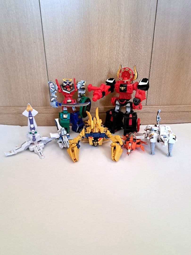 ※週末割引き※10時間シークレット割　ミニプラ　シンケンジャー　セット