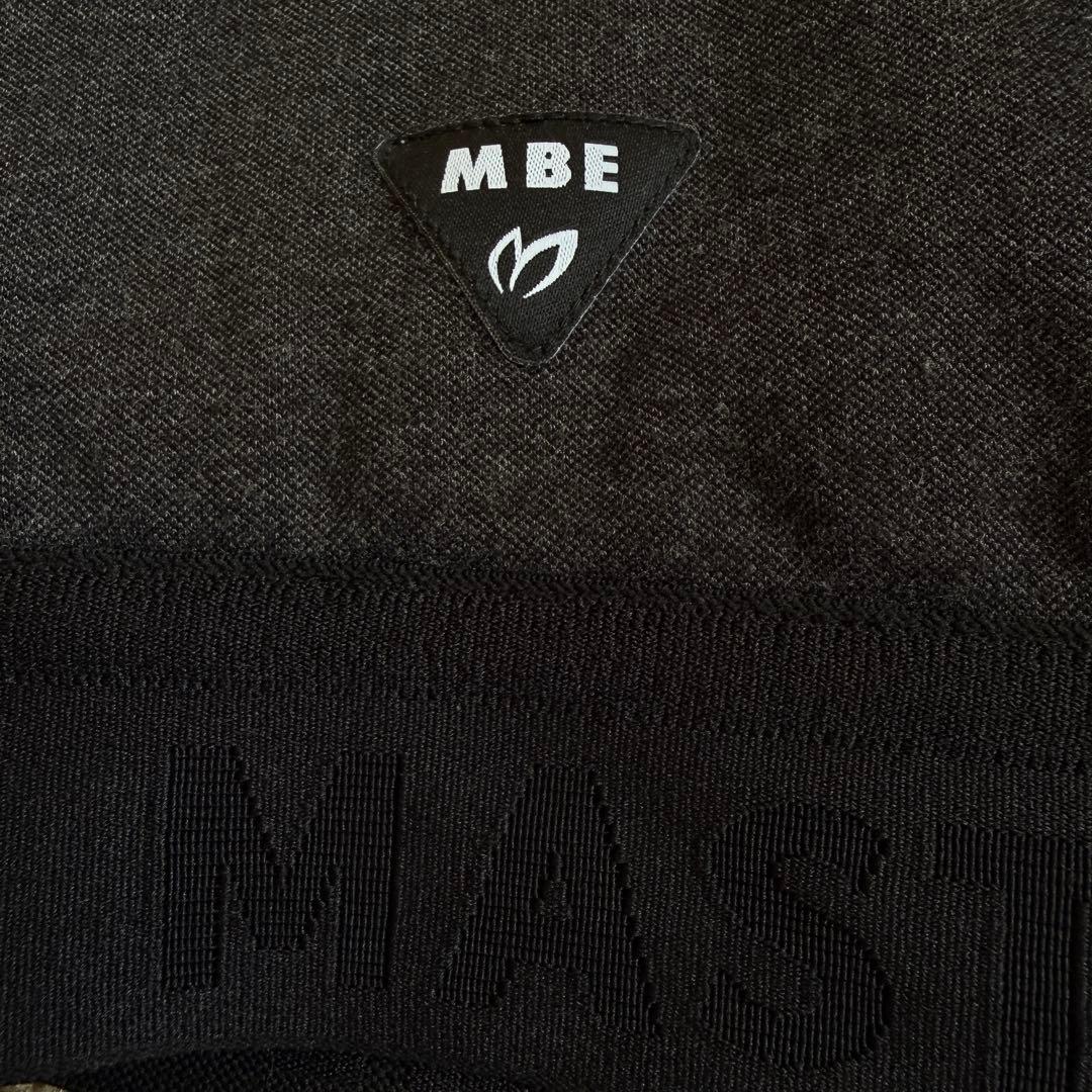 マスターバニー　ジャケット　ブルゾン　M〜L相当　黒　ダークグレー　ニット　4