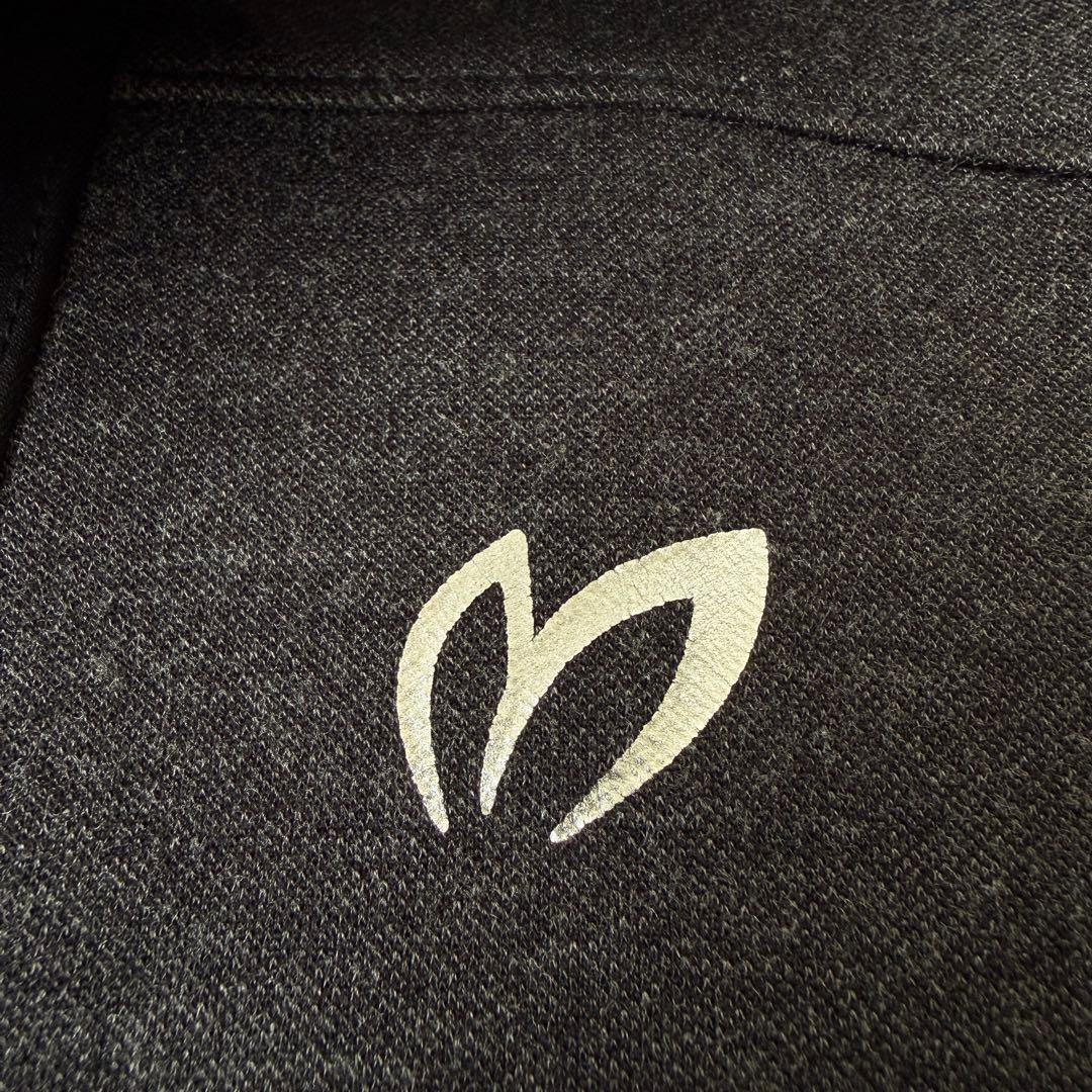 マスターバニー　ジャケット　ブルゾン　M〜L相当　黒　ダークグレー　ニット　4