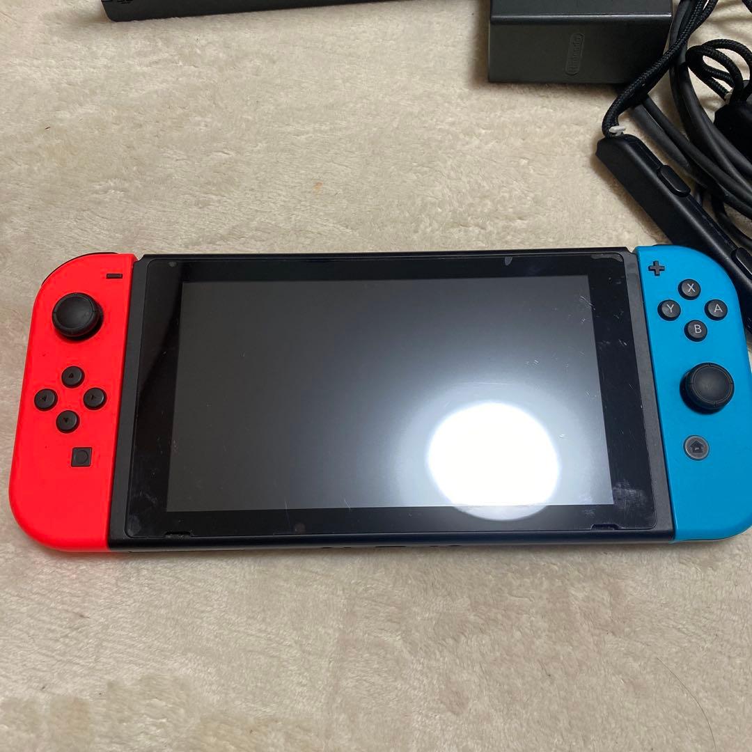 Nintendo Switch 本体 赤/青 Joy-Con、マリオカート付き