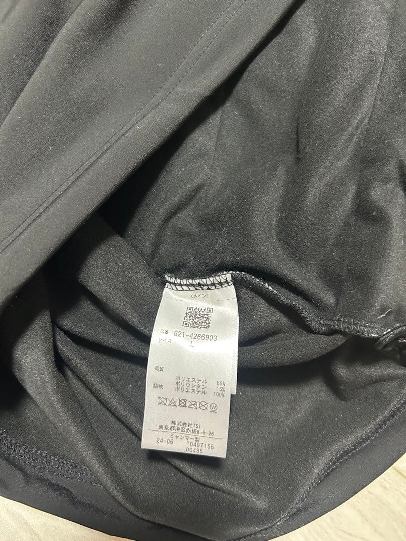 【新品・タグ付き】PING ハーフジップシャツ　ゴルフウェア　ブラック　Lサイズ