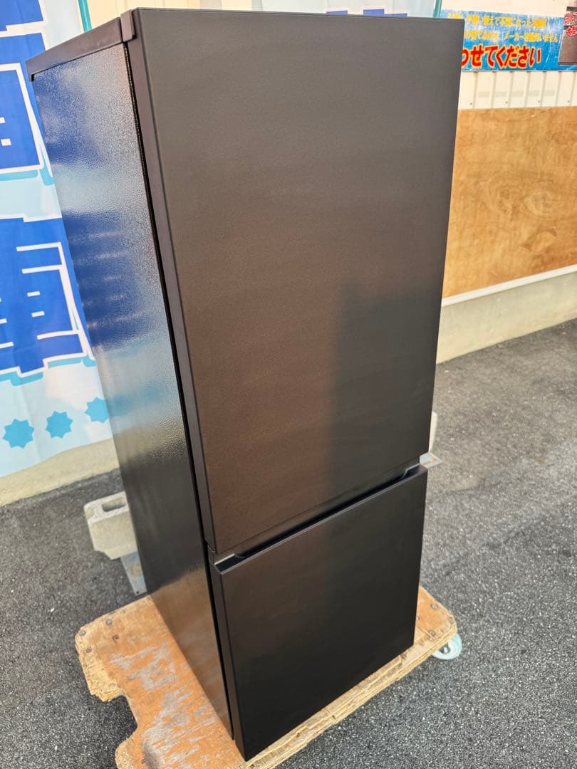 使用1年 2023年製 パナソニック 大容量 2ドア冷蔵庫 180L マット黒