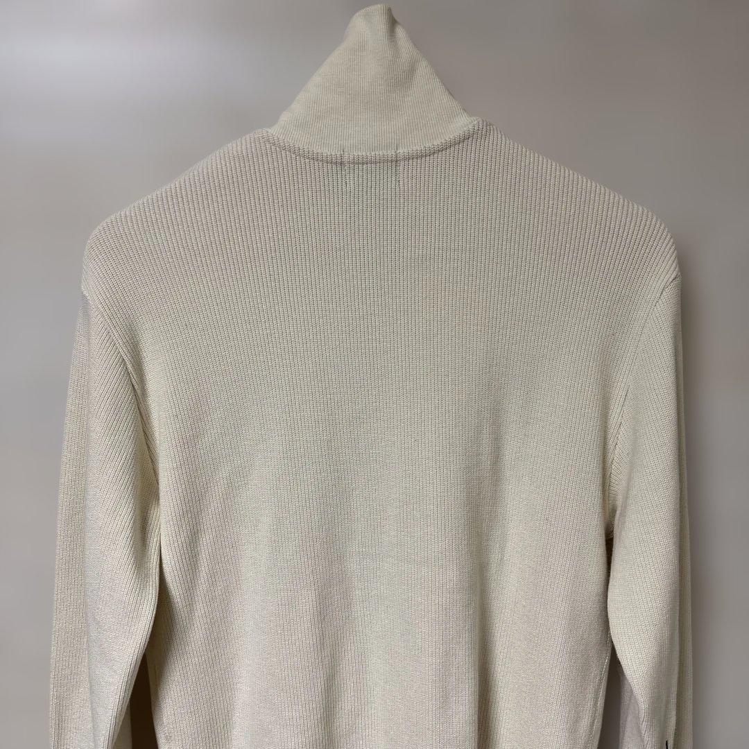 【新品タグ付・日本製】RED EAR ポールスミス 手書き風刺繍 リブニット M