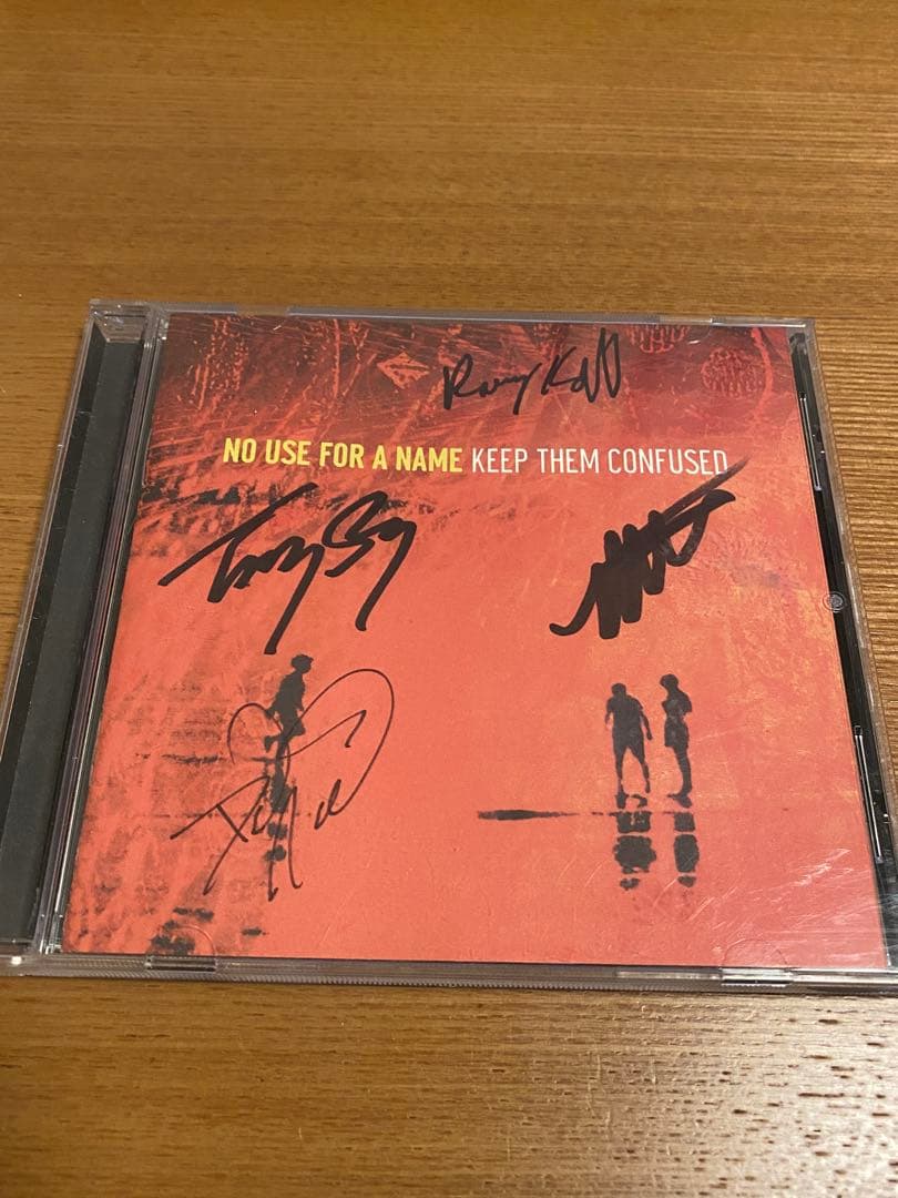 【激レア】No Use For A Name サイン入りCD Tony Sly