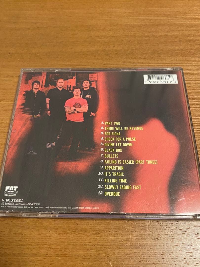 【激レア】No Use For A Name サイン入りCD Tony Sly