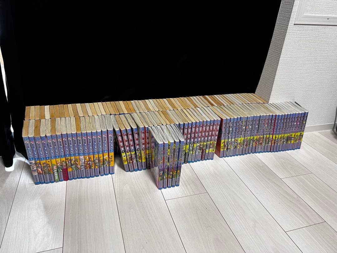 ジョジョの奇妙な冒険 シリーズ全巻 1~9部 合計136冊