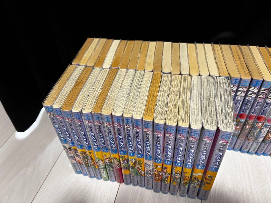 ジョジョの奇妙な冒険 シリーズ全巻 1~9部 合計136冊