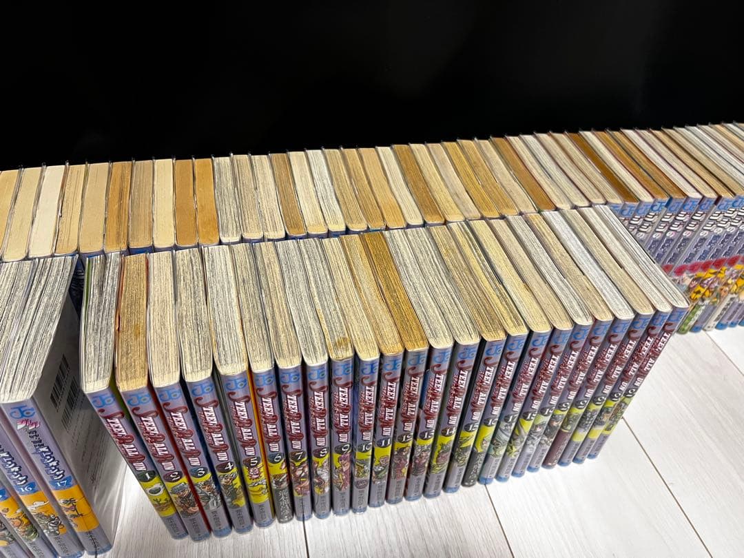 ジョジョの奇妙な冒険 シリーズ全巻 1~9部 合計136冊