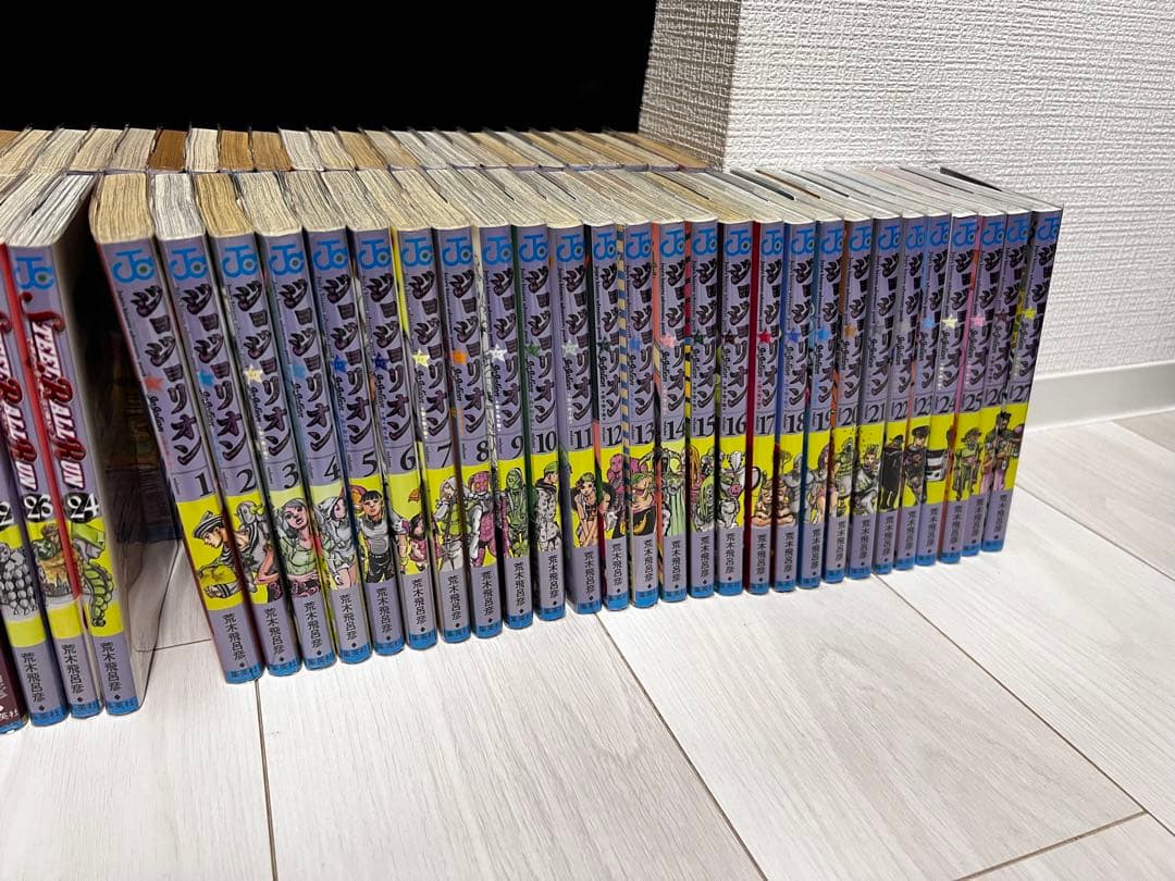 ジョジョの奇妙な冒険 シリーズ全巻 1~9部 合計136冊