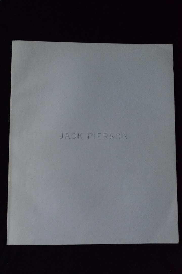 【JACK PIERSON】ジャック・ピアソン　★★大幅に値下げしました