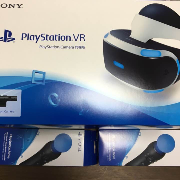 PSVRカメラ同梱版 モーションコントローラ二本付き