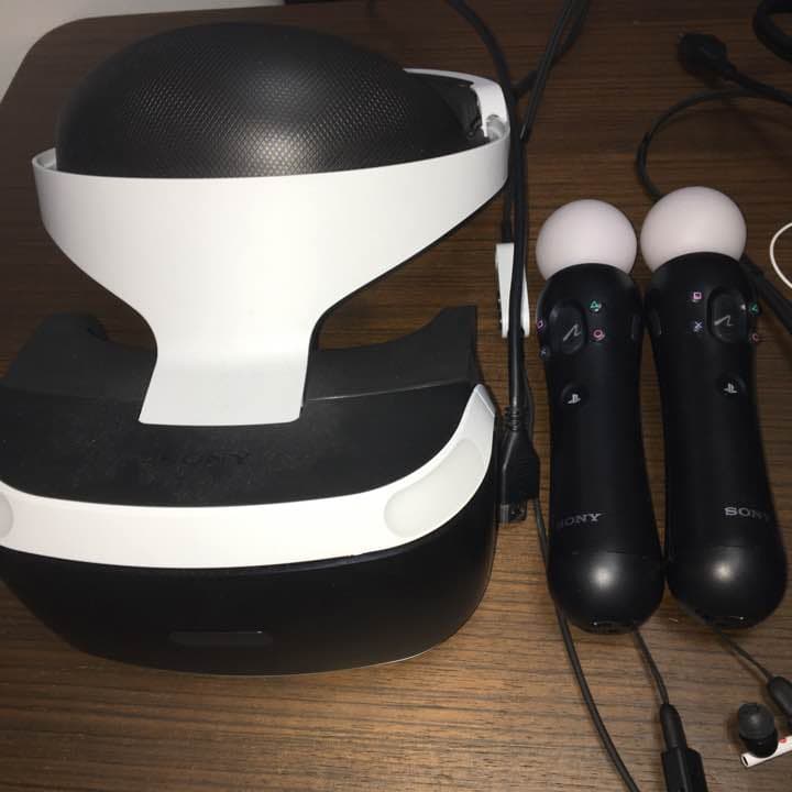 PSVRカメラ同梱版 モーションコントローラ二本付き