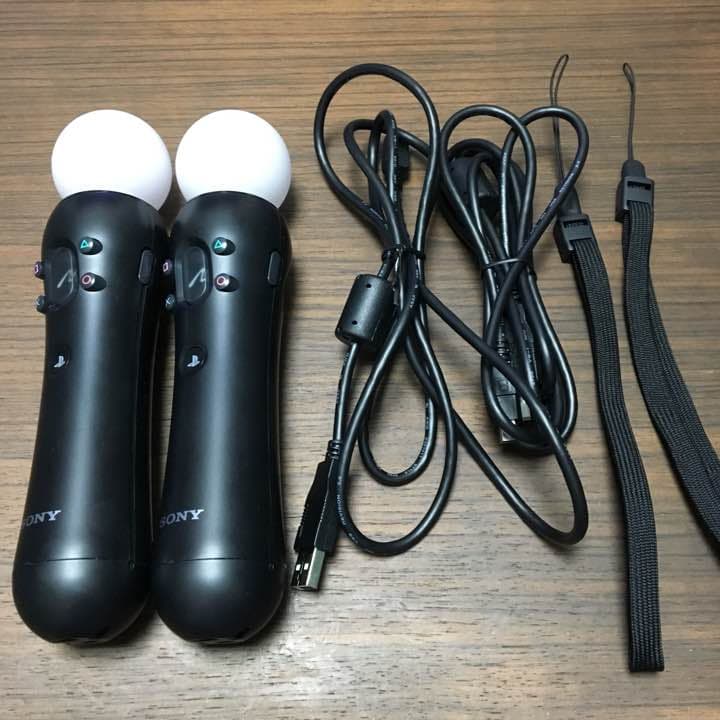 PSVRカメラ同梱版 モーションコントローラ二本付き