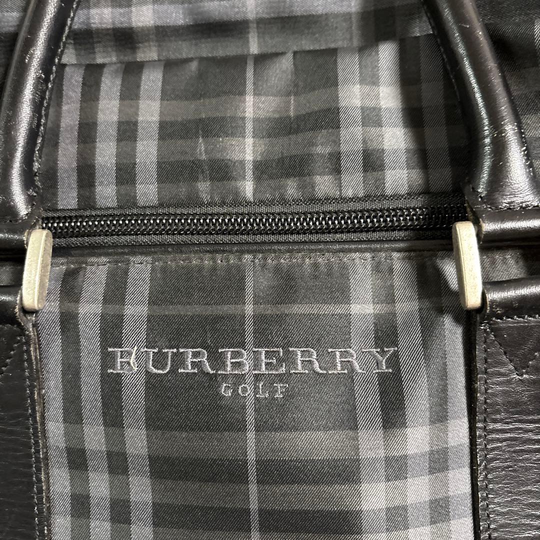 BURBERRY GOLF ボストンバッグ チェック柄