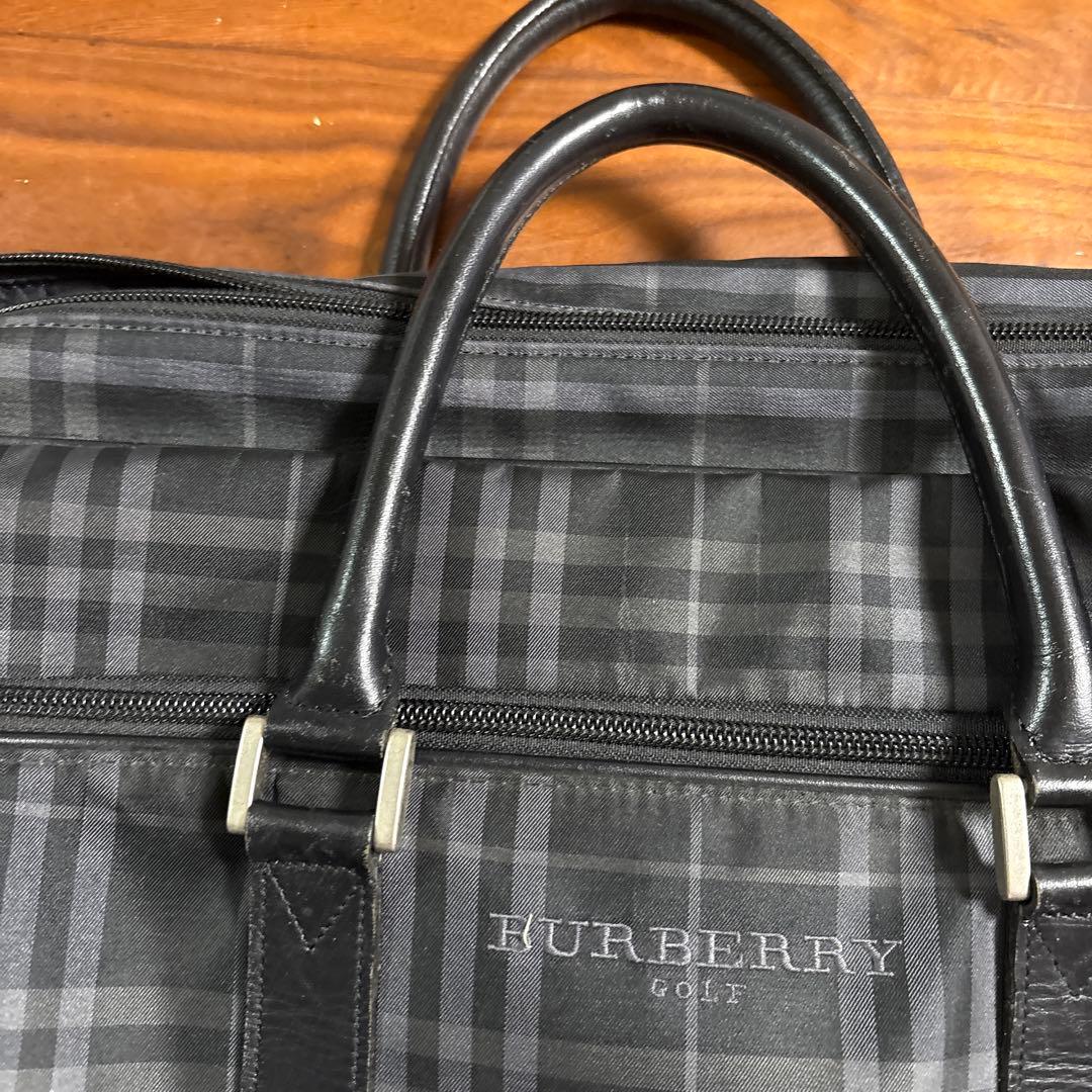 BURBERRY GOLF ボストンバッグ チェック柄