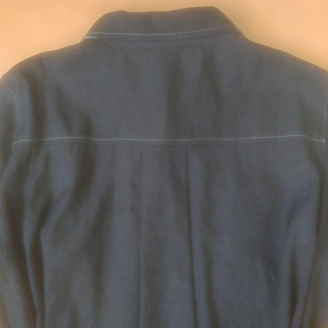 美品★ブルーレーベルクレストブリッジ★黒ロングワンピース★38