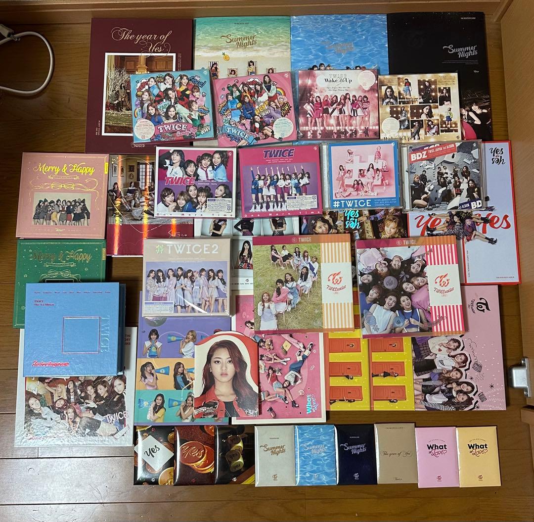TWICE アルバムコレクション