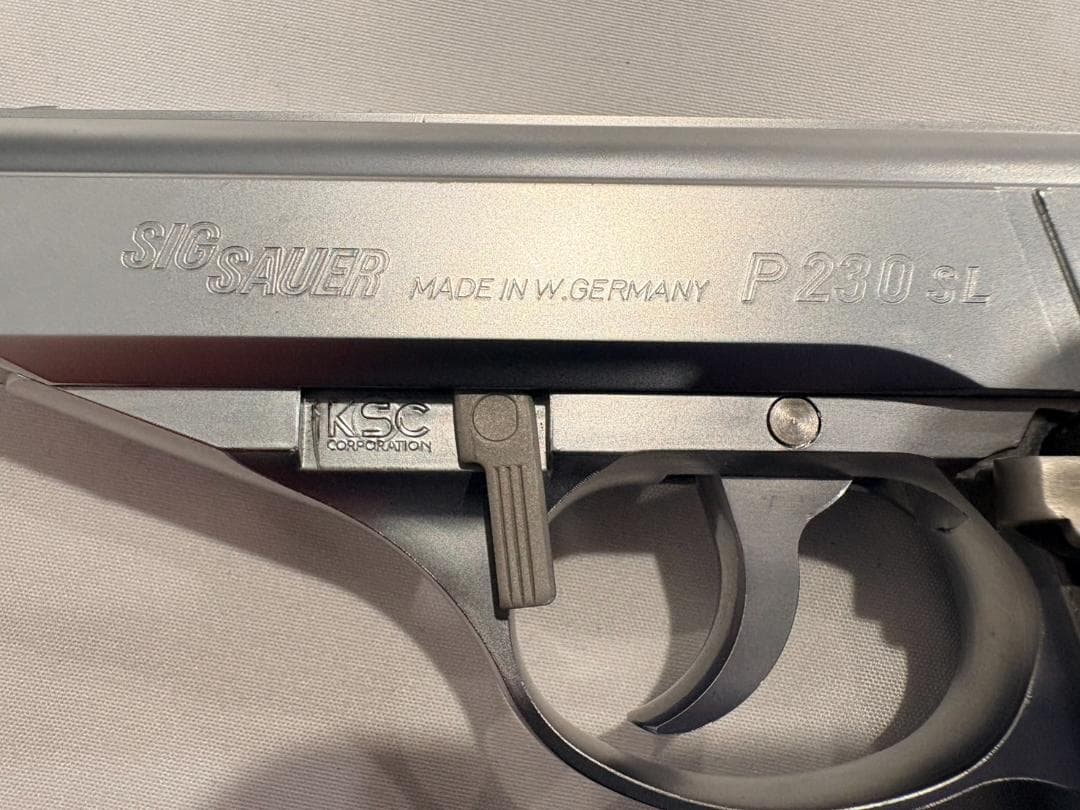KSC SIG SAUER P230 SL ガスガン ヘヴィウェイト シルバー