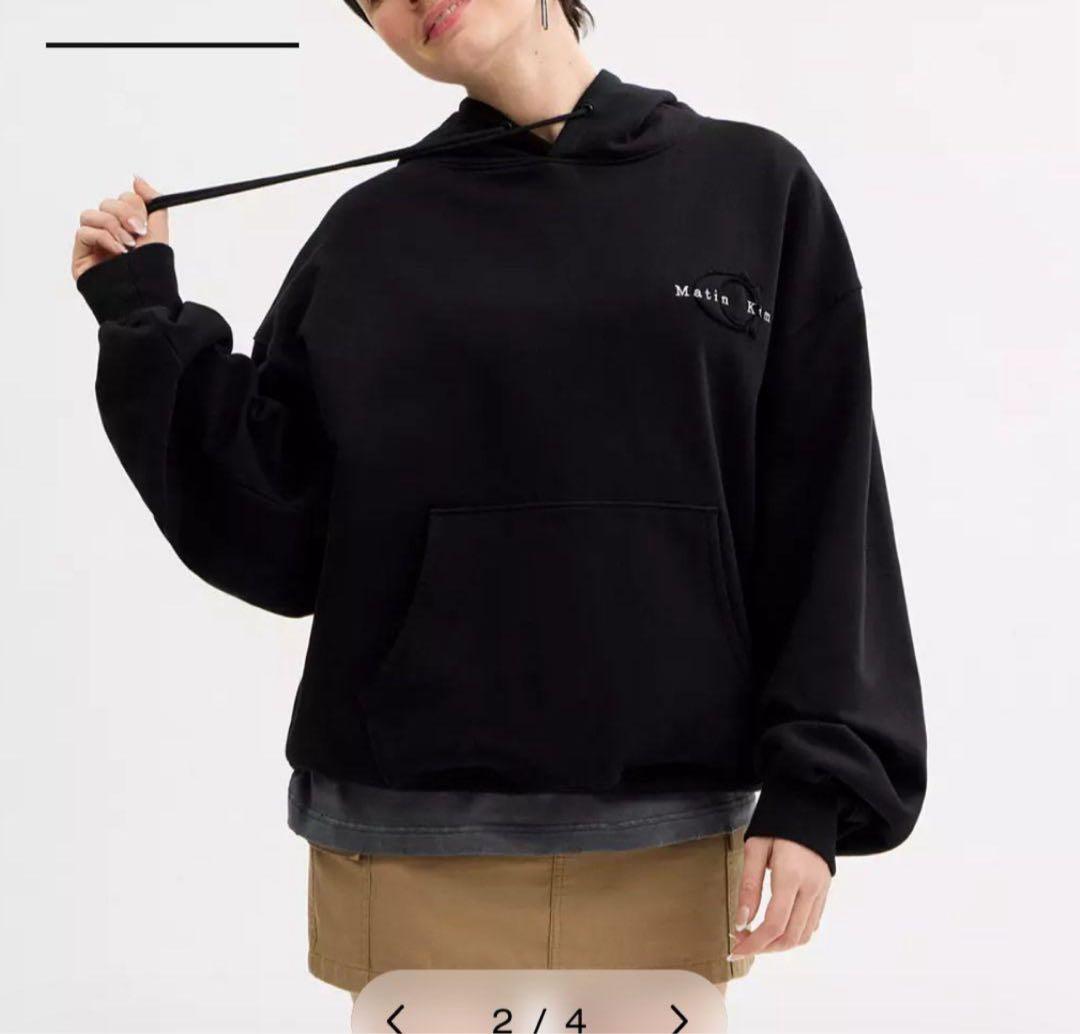 COACH MATIN KIM エンブロイダードオーバーサイズドフーディパーカー