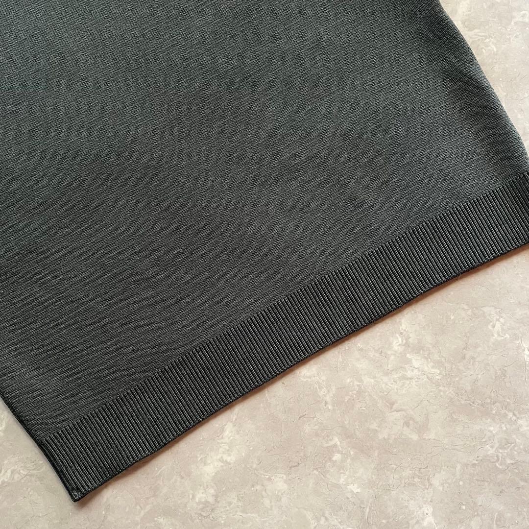 極美品☆パブリック トウキョウ／バウンドウールミラノリブ ハイネックニット XL