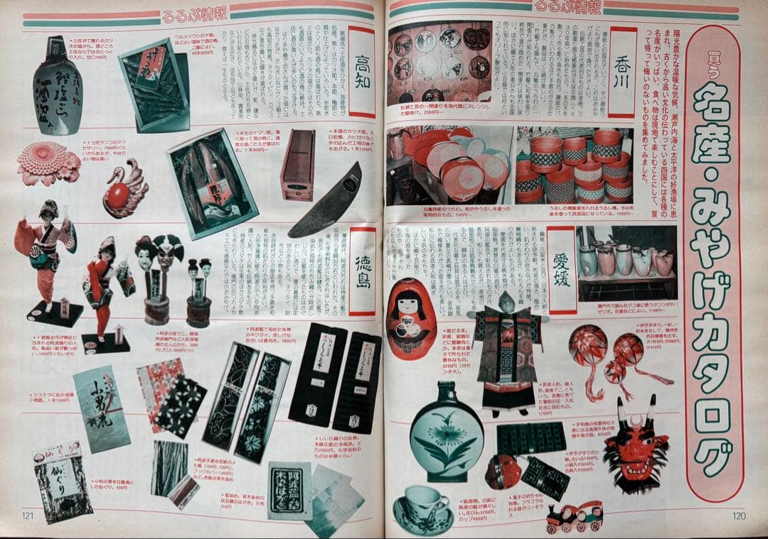 るるぶ 四国・瀬戸内海 1983年