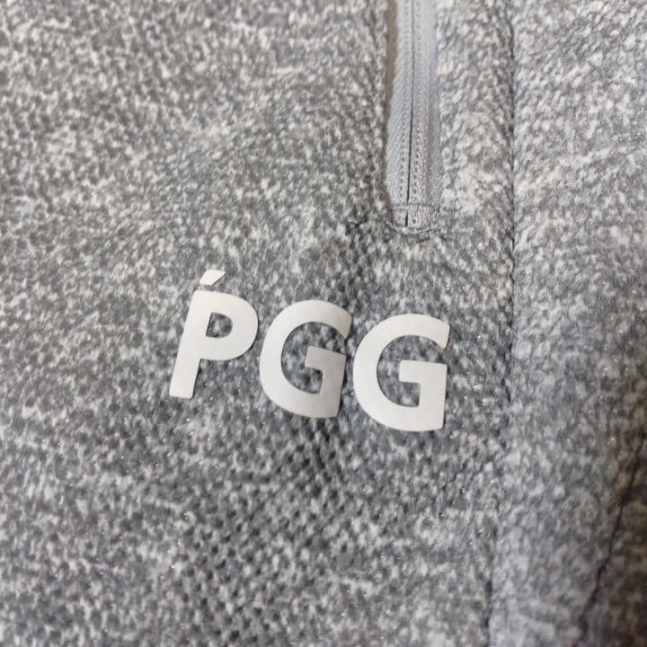 ⭐美品⭐PGG⭐パーリーゲイツ⭐デカロゴ⭐ストレッチパンツ⭐ダークグレー⭐M⭐
